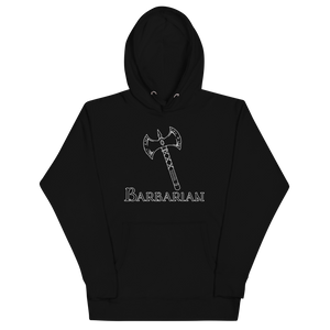 Barbarian D&D Unisex Hoodie Workout Apparel Funny Merchandise