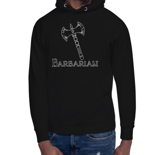 Barbarian D&D Unisex Hoodie Workout Apparel Funny Merchandise