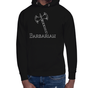 Barbarian D&D Unisex Hoodie Workout Apparel Funny Merchandise