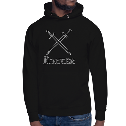 Fighter D&D Unisex Hoodie Workout Apparel Funny Merchandise