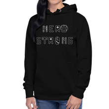 Load image into Gallery viewer, Nerd Strong Unisex Hoodie Workout Apparel Funny Merchandise