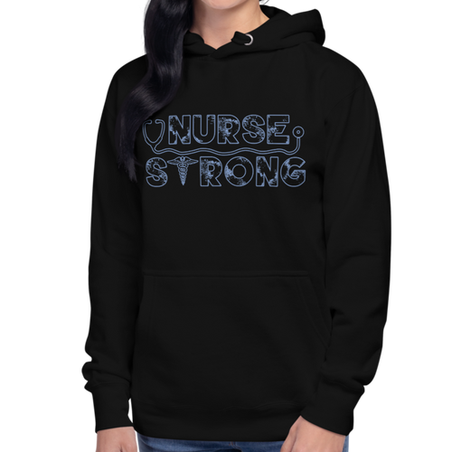 Nurse Strong Unisex Hoodie Workout Apparel Funny Merchandise