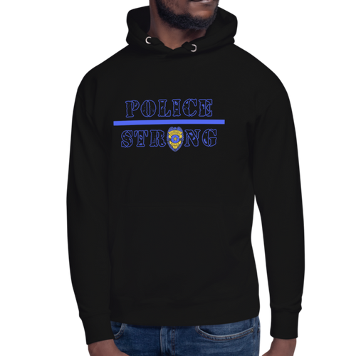 Police Strong Unisex Hoodie Workout Apparel Funny Merchandise