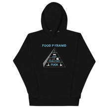 Load image into Gallery viewer, Food Pyramid Unisex Hoodie Workout Apparel Funny Merchandise