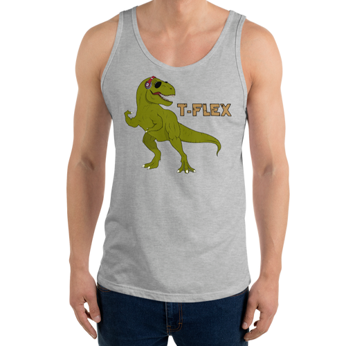 T-Flex Tank Top Workout Apparel Funny Merchandise