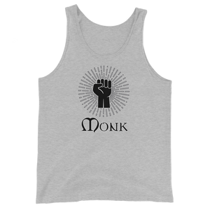 Monk D&D Tank Top Workout Apparel Funny Merchandise