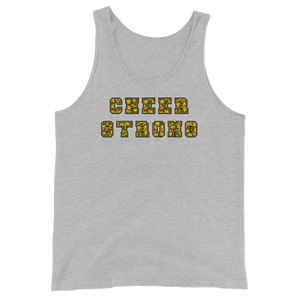 Cheer Strong Tank Top Workout Apparel Funny Merchandise