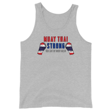 Load image into Gallery viewer, Muay Thai Strong Tank Top Workout Apparel Funny Merchandise