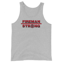 Load image into Gallery viewer, Fireman Strong Tank Top Workout Apparel Funny Merchandise