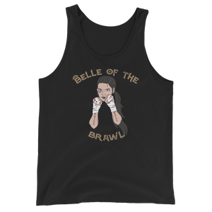 Belle Of The Brawl Tank Top Workout Apparel Funny Merchandise