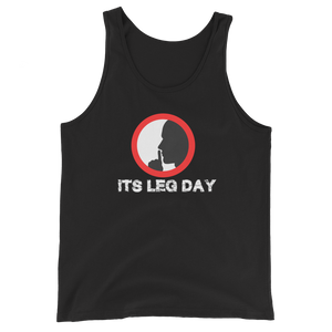 Shhh Its Leg Day Tank Top Workout Apparel Funny Merchandise