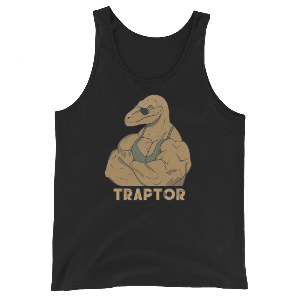 Traptor Tank Top Workout Apparel Funny Merchandise