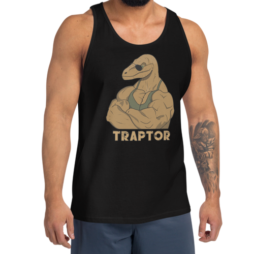 Traptor Tank Top Workout Apparel Funny Merchandise