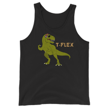 Load image into Gallery viewer, T-Flex Tank Top Workout Apparel Funny Merchandise