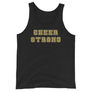 Cheer Strong Tank Top Workout Apparel Funny Merchandise