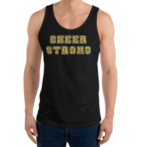 Cheer Strong Tank Top Workout Apparel Funny Merchandise