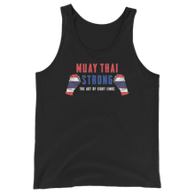 Load image into Gallery viewer, Muay Thai Strong Tank Top Workout Apparel Funny Merchandise