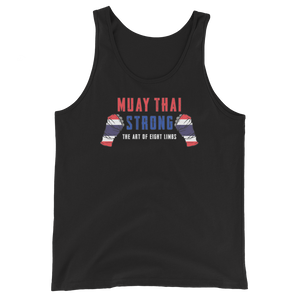 Muay Thai Strong Tank Top Workout Apparel Funny Merchandise