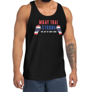 Muay Thai Strong Tank Top Workout Apparel Funny Merchandise