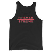 Load image into Gallery viewer, Fireman Strong Tank Top Workout Apparel Funny Merchandise