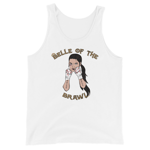 Belle Of The Brawl Tank Top Workout Apparel Funny Merchandise