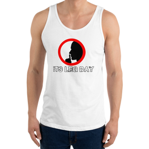 Shhh Its Leg Day Tank Top Workout Apparel Funny Merchandise