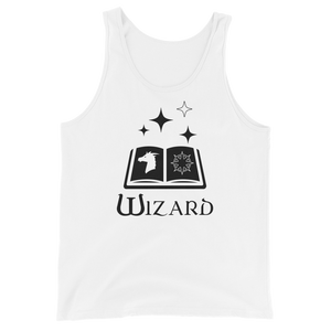 Wizard D&D Tank Top Workout Apparel Funny Merchandise