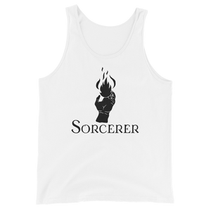 Sorcerer D&D Tank Top Workout Apparel Funny Merchandise