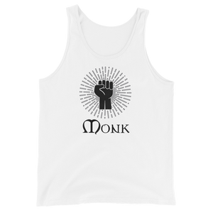 Monk D&D Tank Top Workout Apparel Funny Merchandise