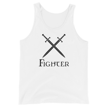 Load image into Gallery viewer, Fighter D&amp;D Tank Top Workout Apparel Funny Merchandise