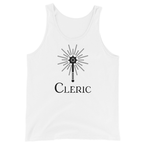 Cleric D&D Tank Top Workout Apparel Funny Merchandise