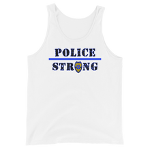 Load image into Gallery viewer, Police Strong Tank Top Workout Apparel Funny Merchandise