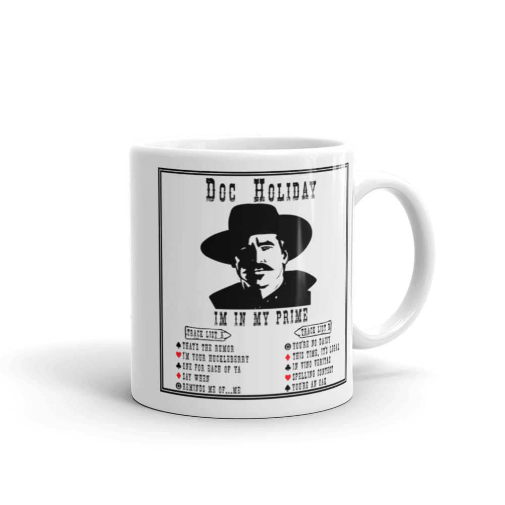 Doc Holiday Tombstone Mug Workout Apparel Funny Merchandise