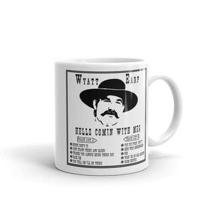 Wyatt Earp Tombstone Mug Workout Apparel Funny Merchandise