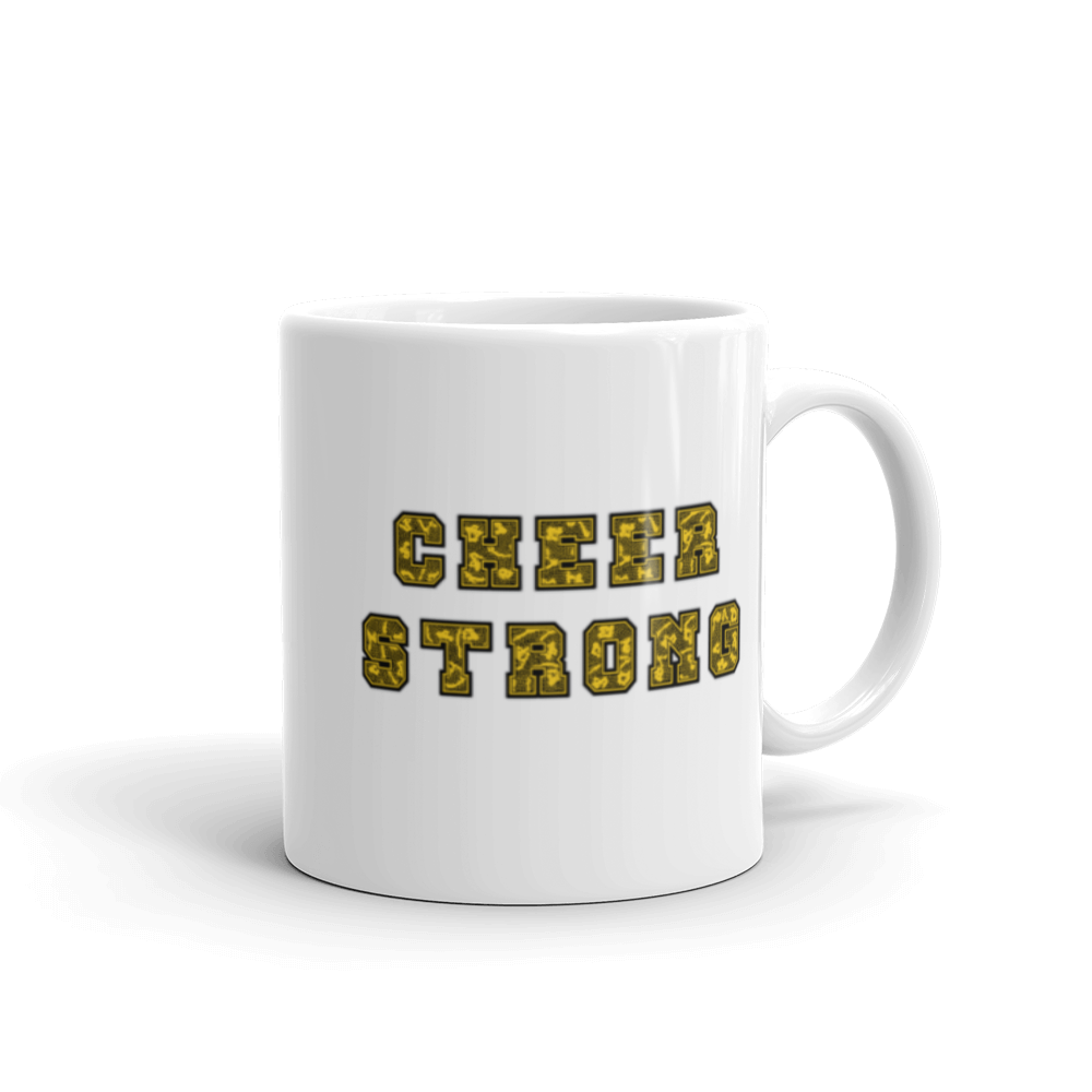 Cheer Strong Mug Workout Apparel Funny Merchandise