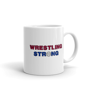 Wrestling Strong Mug Workout Apparel Funny Merchandise