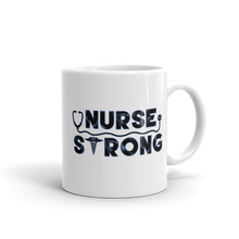 Load image into Gallery viewer, Nurse Strong Mug Workout Apparel Funny Merchandise