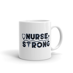 Nurse Strong Mug Workout Apparel Funny Merchandise