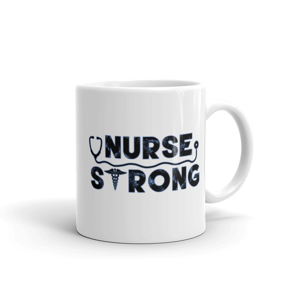 Nurse Strong Mug Workout Apparel Funny Merchandise