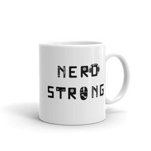 Load image into Gallery viewer, Nerd Strong Mug Workout Apparel Funny Merchandise