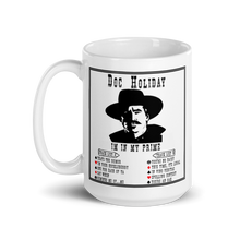 Load image into Gallery viewer, Doc Holiday Tombstone Mug Workout Apparel Funny Merchandise