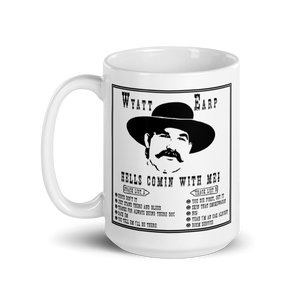 Wyatt Earp Tombstone Mug Workout Apparel Funny Merchandise