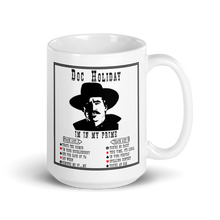 Load image into Gallery viewer, Doc Holiday Tombstone Mug Workout Apparel Funny Merchandise