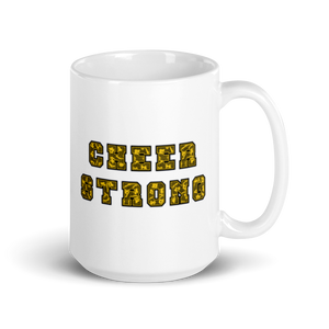 Cheer Strong Mug Workout Apparel Funny Merchandise