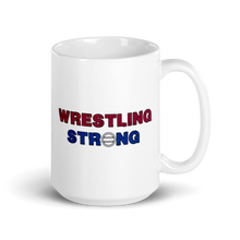 Load image into Gallery viewer, Wrestling Strong Mug Workout Apparel Funny Merchandise