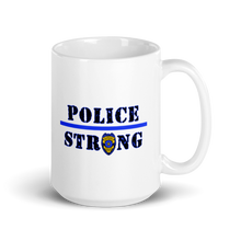 Load image into Gallery viewer, Police Strong Mug Workout Apparel Funny Merchandise