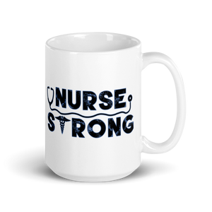 Nurse Strong Mug Workout Apparel Funny Merchandise