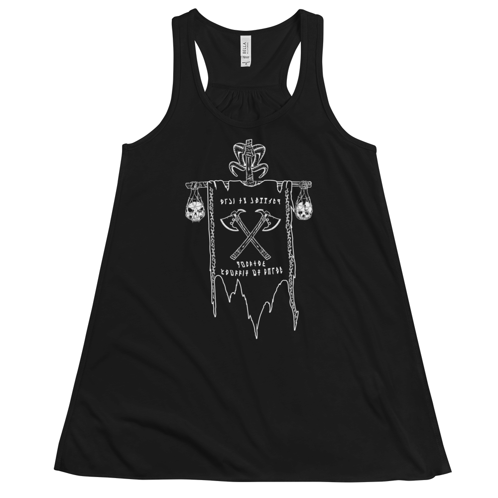 Women's Half Orc D&D Tank Workout Apparel Funny Merchandise