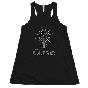 Women's Cleric D&D Tank Workout Apparel Funny Merchandise