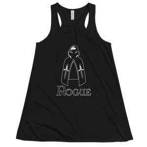 Women's Rogue D&D Tank Workout Apparel Funny Merchandise